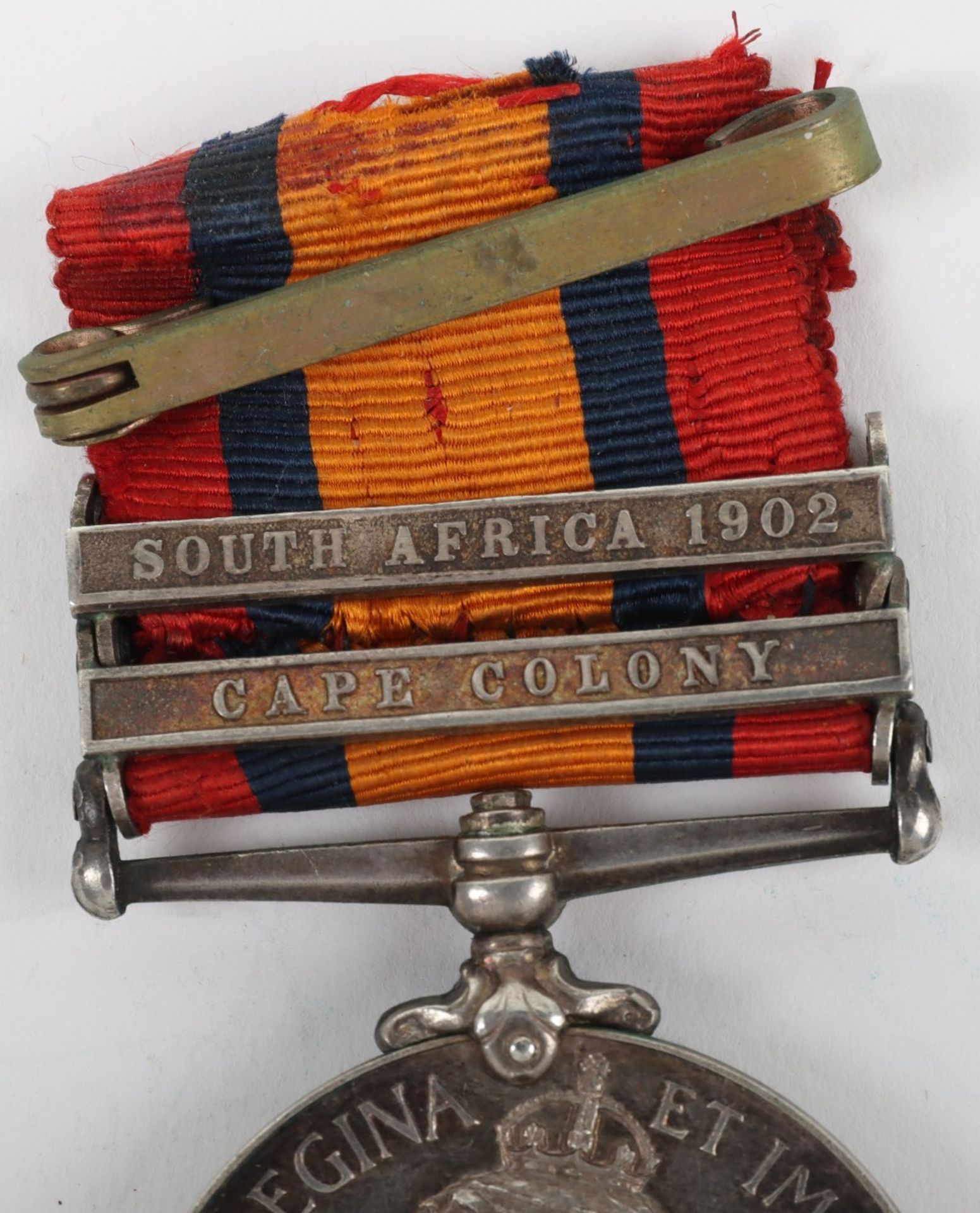 Boer War Queens South Africa Medal Yorkshire Regiment - Bild 3 aus 6