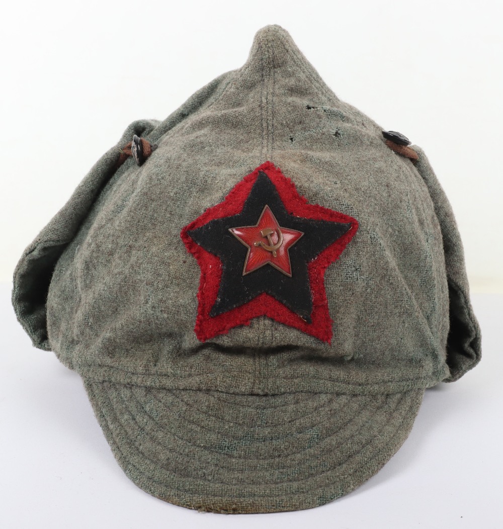 Soviet Russian Budenovka Headdress - Image 7 of 8