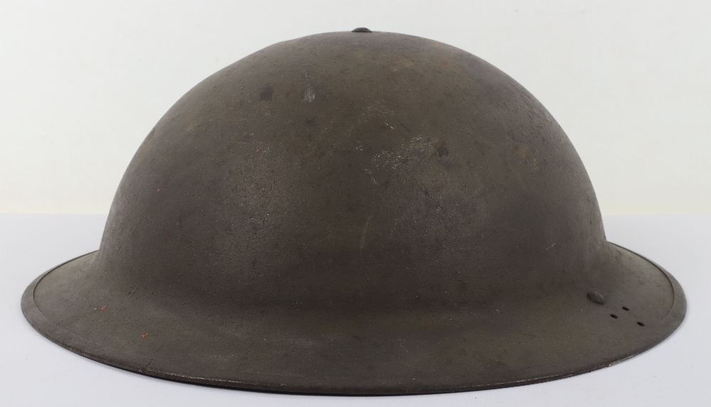 WW2 British Home Front General Post Office (G.P.O) Steel Helmet - Image 6 of 7