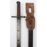 Japanese Type 30 Arisaka Bayonet from the Matsushita Arsenal