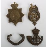 Victorian Durham Light Infantry Pagri Badge