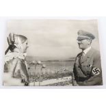 Ink Signed Photograph of Adolf Hitler