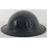 WW2 WAAF Steel Helmet