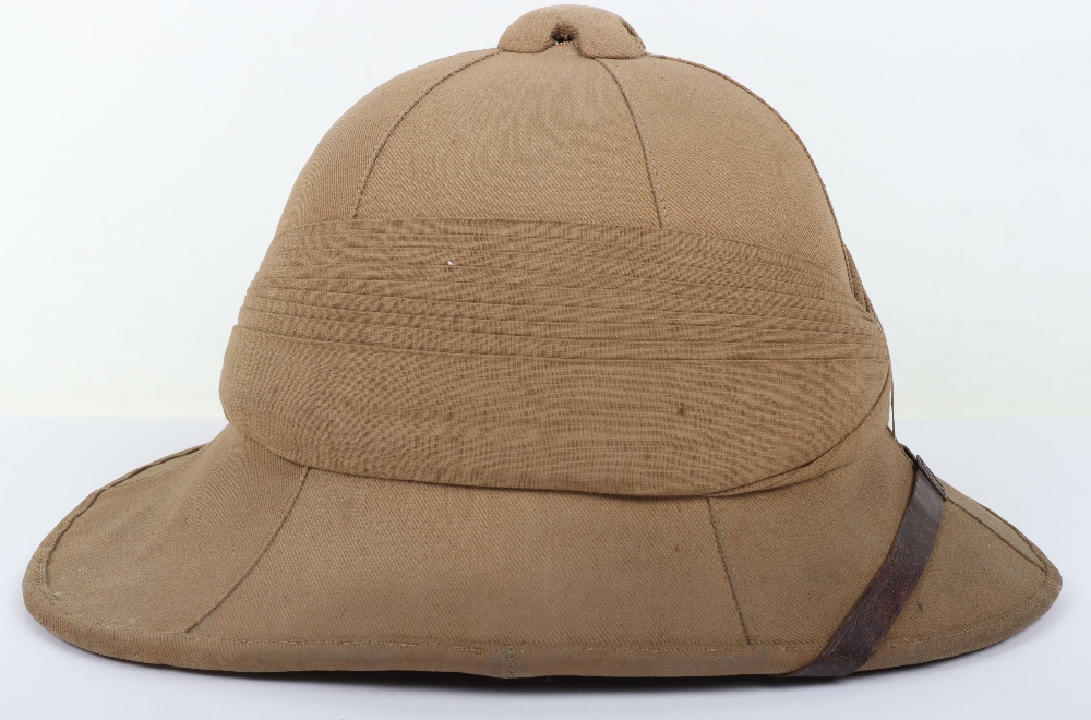 Great War 1918 British Foreign Service Wolseley Pattern Helmet Attributed to a Private in the 25th ( - Image 5 of 8