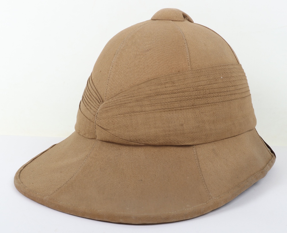 Great War 1918 British Foreign Service Wolseley Pattern Helmet Attributed to a Private in the 25th ( - Image 4 of 8