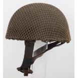 WW2 1943 British Airborne Forces / Paratroopers Steel Combat Helmet