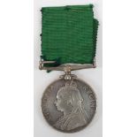Victorian Volunteer Forces Long Service Medal 4th Volunteer Battalion Manchester Regiment