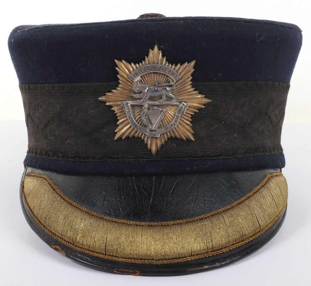 Post 1881 Leicestershire Regiment Officers Forage Cap