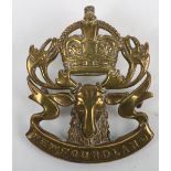Scarce WW1 Canadian Newfoundland Regiment Cap Badge