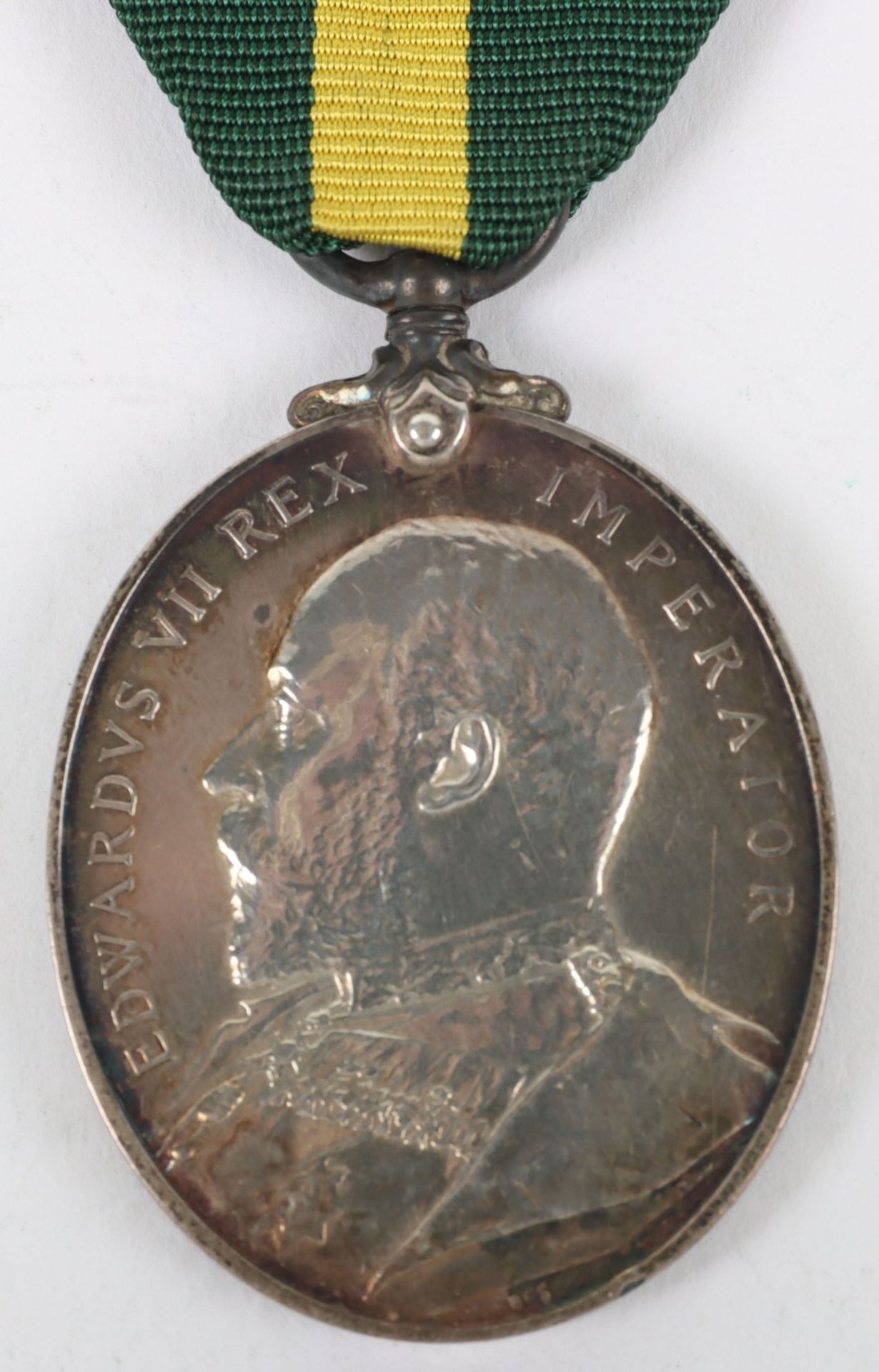 Edward VII Territorial Force Efficiency Medal Northumberland Royal Engineers - Image 2 of 5