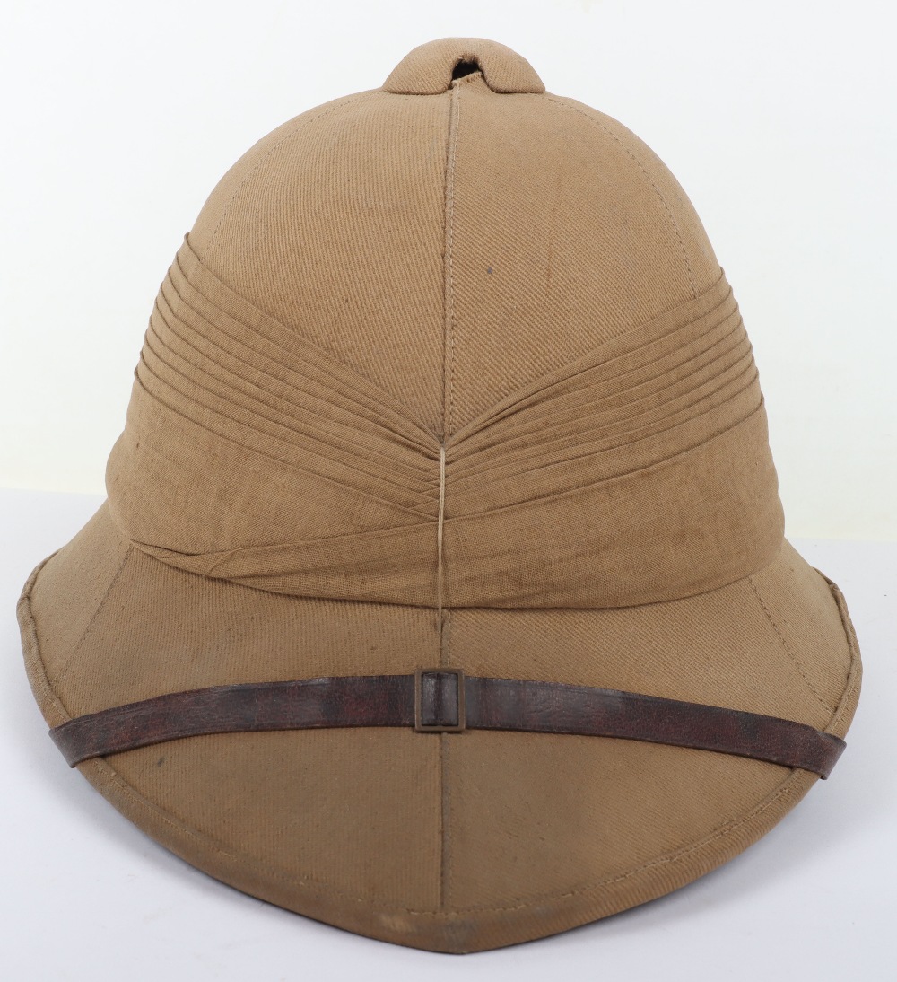 Great War 1918 British Foreign Service Wolseley Pattern Helmet Attributed to a Private in the 25th ( - Image 8 of 8