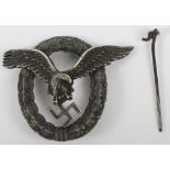 WW2 German Luftwaffe Pilots Badge