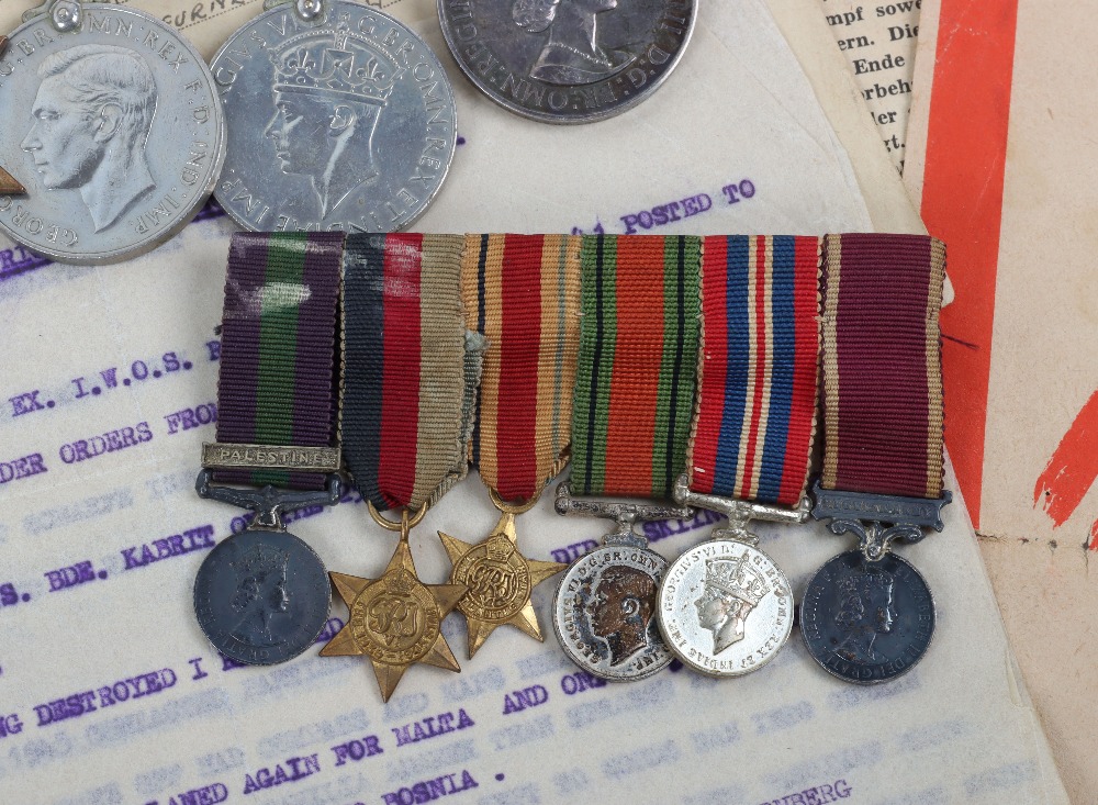 Outstanding Medals, Insignia and Paperwork Archive of Signalman Robert W Chapman Royal Signals Attac - Image 4 of 67