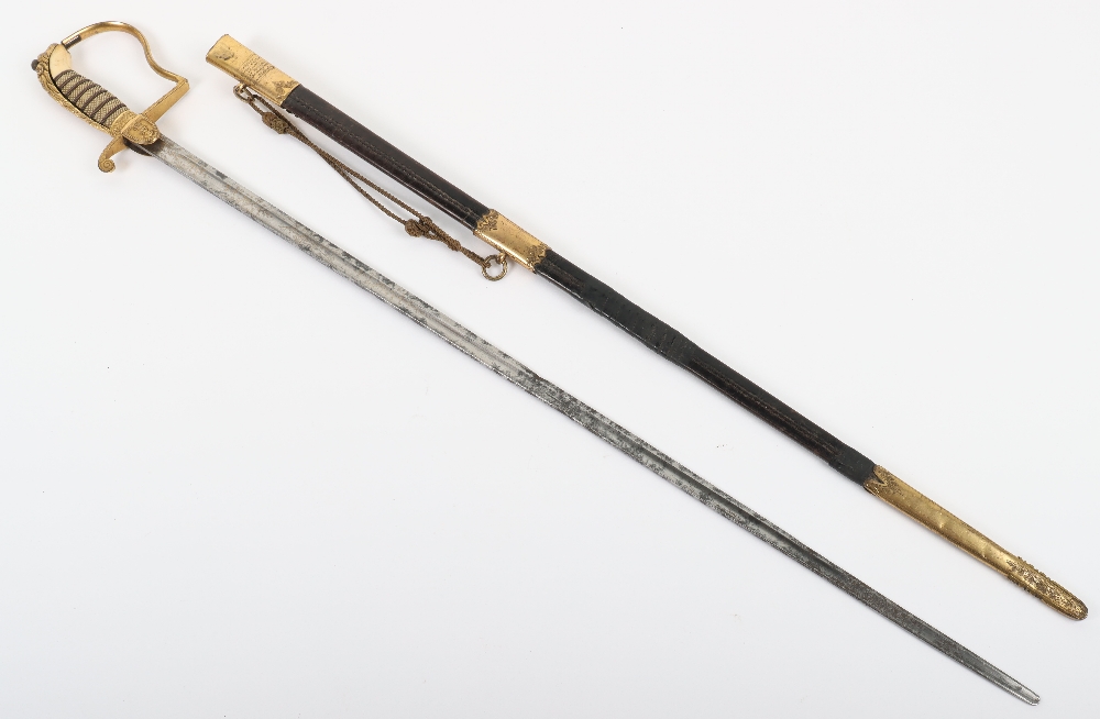 ^ Naval Officers Dress Sword c.1820 - Image 19 of 19