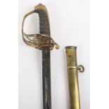 British 1845 Pattern Infantry Officers Sword