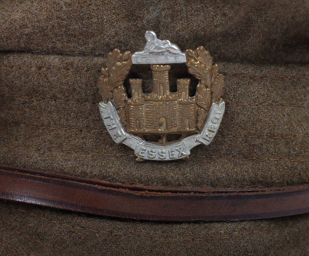 WW1 British Trench Cap of the Essex Regiment - Image 7 of 8