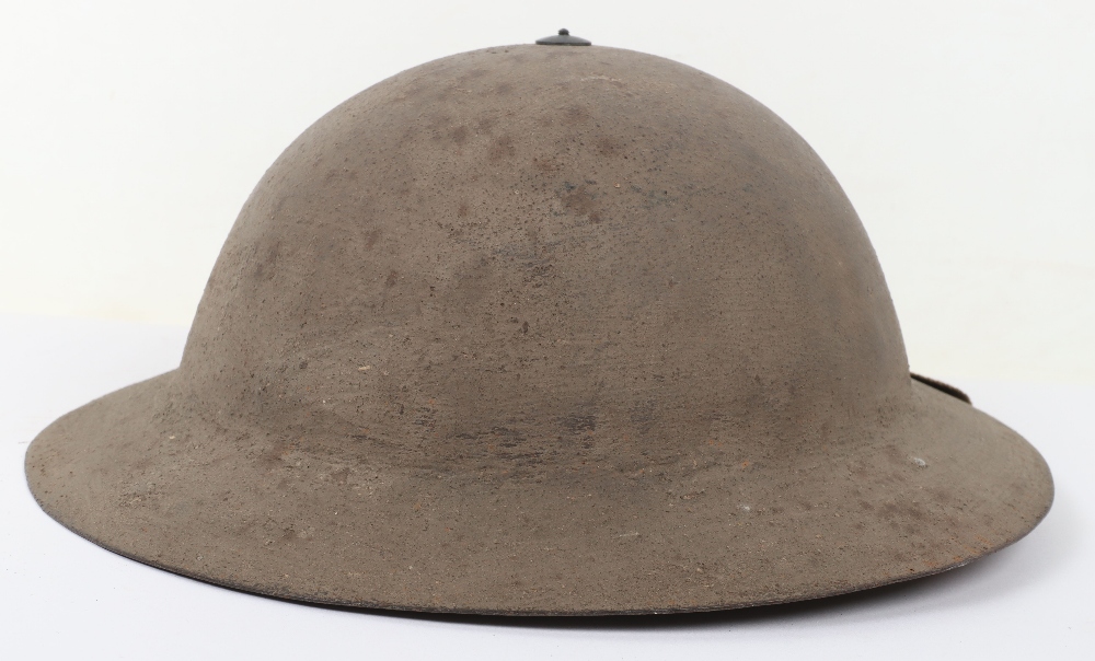 Attributed Royal Engineers WW1 Re-Issue WW2 Steel Combat Helmet - Image 6 of 8