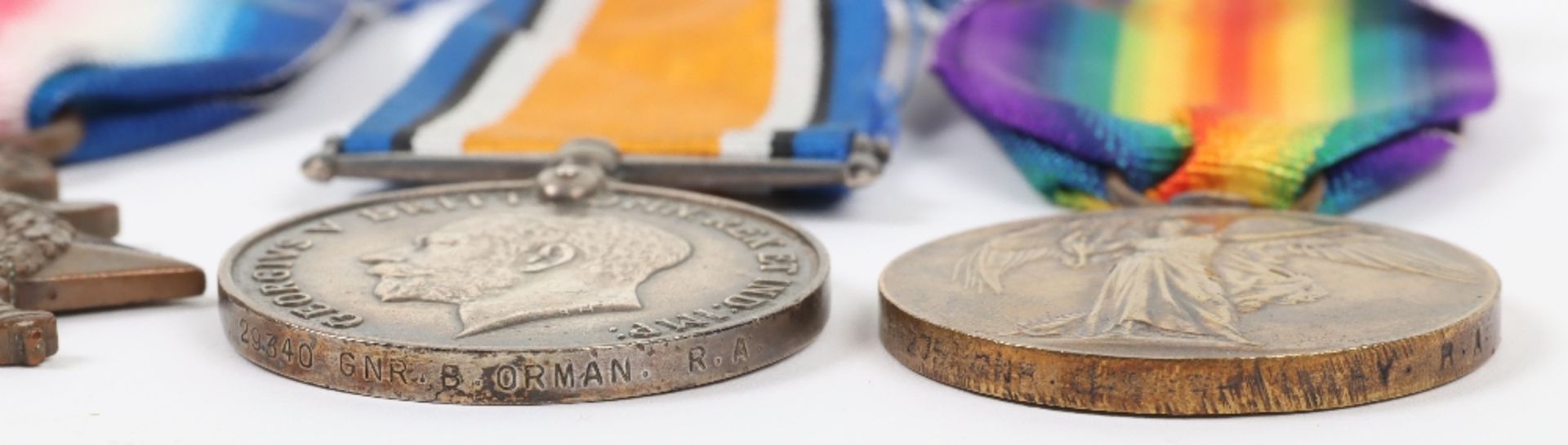 Great War 1914 Star Trio Royal Field Artillery - Image 2 of 5