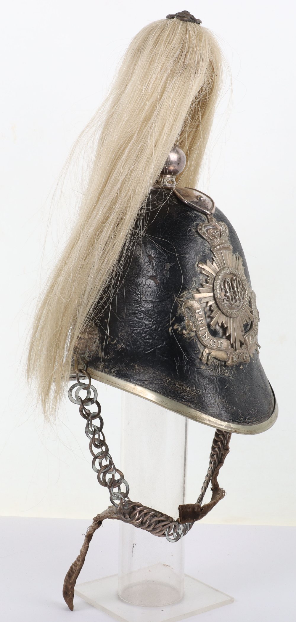 Victorian Prince Alberts Own Leicester Yeomanry Cavalry Helmet 1853-73 - Image 3 of 11