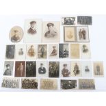 Grouping of WW1 Photographs of Royal Flying Corps, Royal Naval Air Service and Royal Air Force Inter
