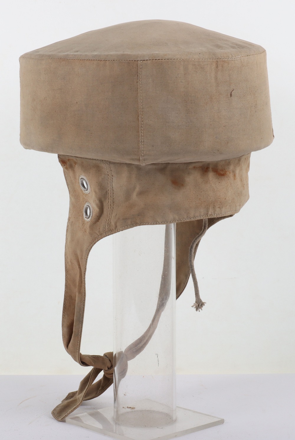 Scarce WW2 British Parachute Training Bungee Helmet - Image 4 of 7