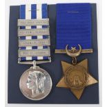 * An Unusual Pair of Medals for the 1880 Egyptian Campaign 19th Hussars