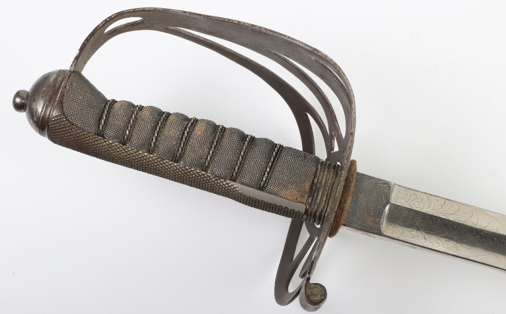 British 1827 Pattern Rifle Officers Sword - Image 13 of 15