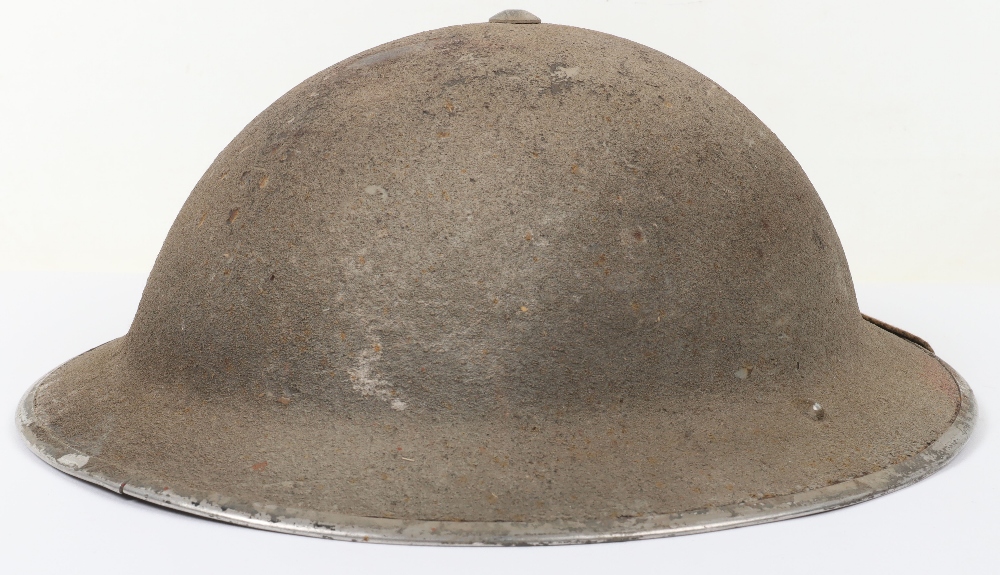 WW2 Royal Air Force Regiment Steel Combat Helmet - Image 3 of 8