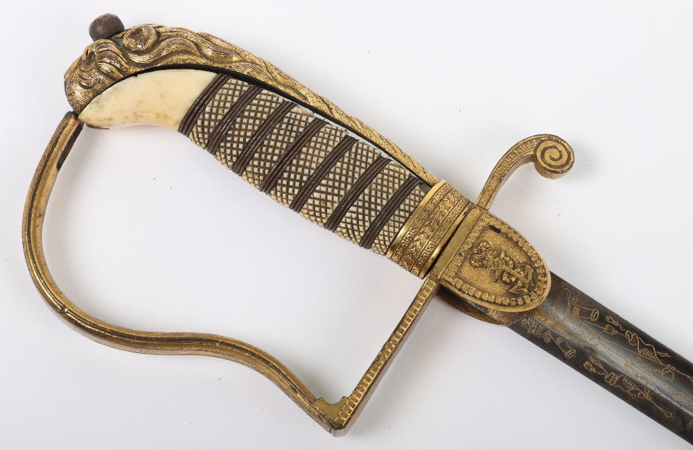 ^ Naval Officers Dress Sword c.1820 - Image 11 of 19