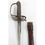 British 1827 Pattern Rifle Officers Sword