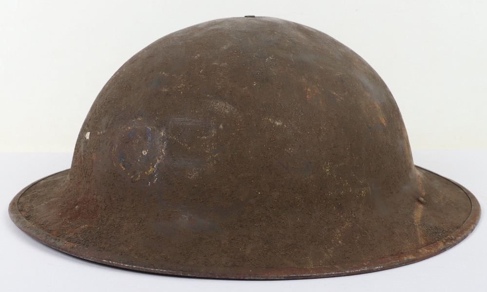 WW1 American Expeditionary Force (A.E.F) Steel Combat Helmet - Image 3 of 9