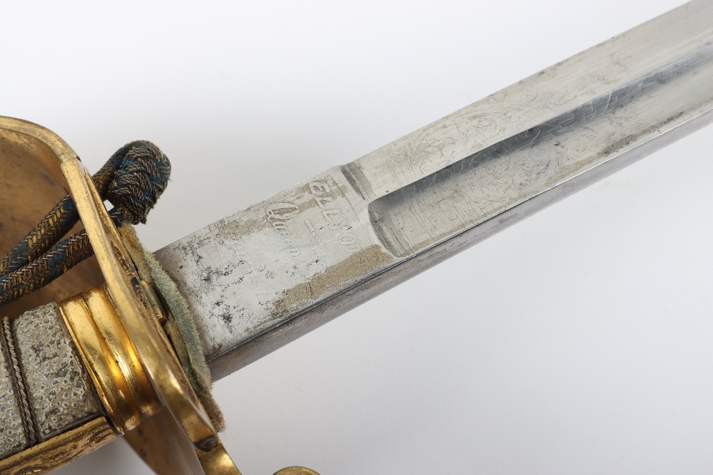Scarce Victorian Naval Officers Sword for an Officer of Flag Rank, - Image 10 of 17