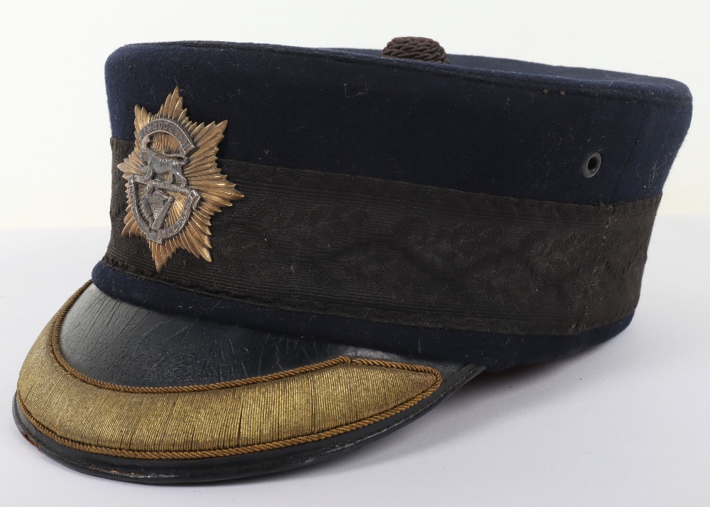 Post 1881 Leicestershire Regiment Officers Forage Cap - Image 4 of 8