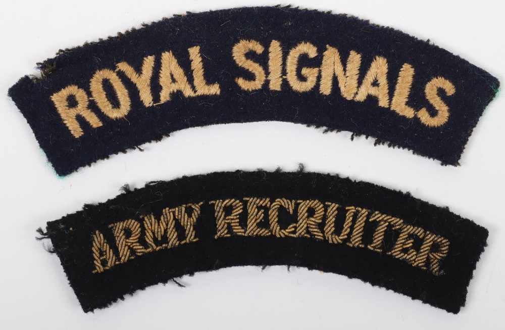 Outstanding Medals, Insignia and Paperwork Archive of Signalman Robert W Chapman Royal Signals Attac - Image 16 of 67