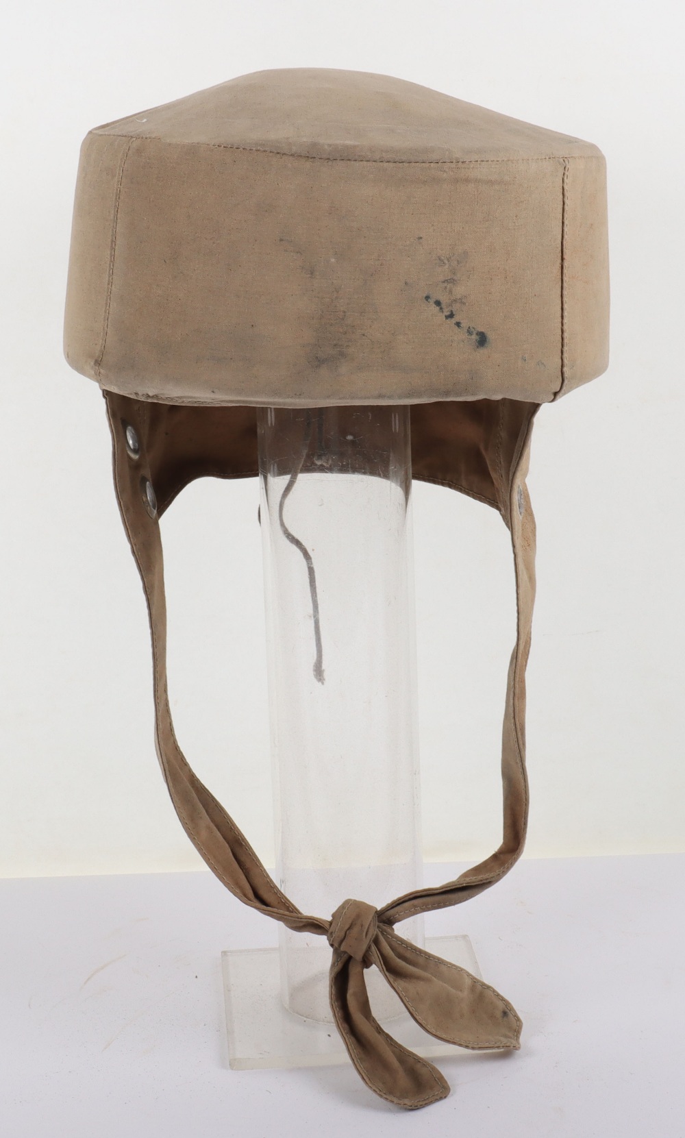 Scarce WW2 British Parachute Training Bungee Helmet - Image 7 of 7