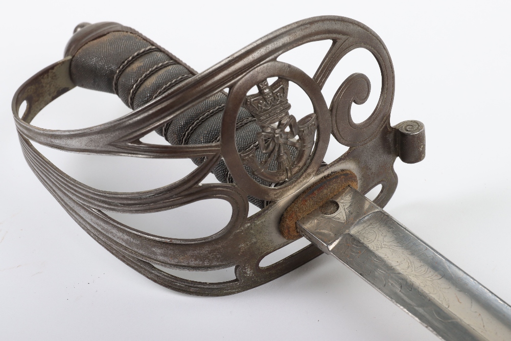 British 1827 Pattern Rifle Officers Sword - Image 4 of 15