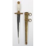 * French Naval Midshipman’s Dirk, Mid-19th Century