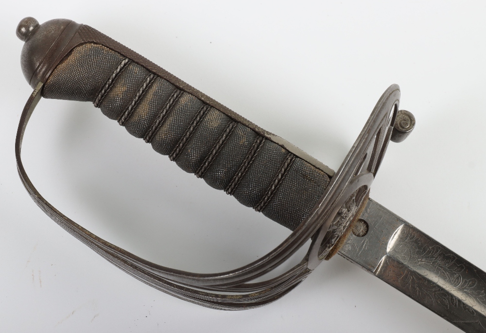 British 1827 Pattern Rifle Officers Sword - Image 3 of 15