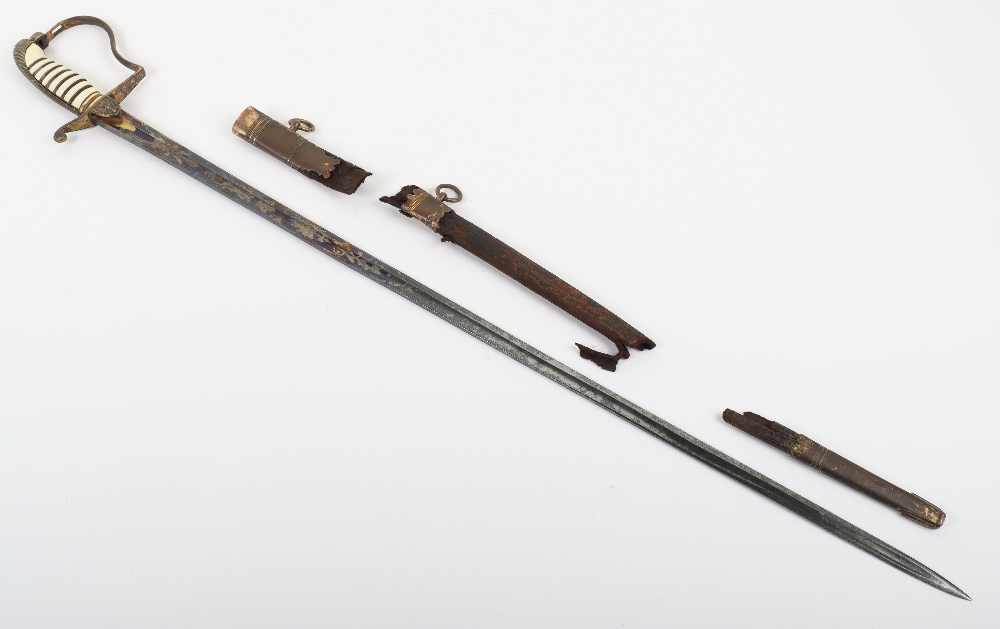 ^ Naval Officers Dress Sword c.1820 - Image 12 of 18