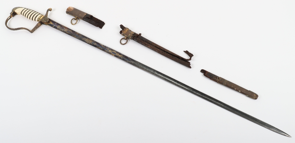 ^ Naval Officers Dress Sword c.1820 - Image 15 of 18