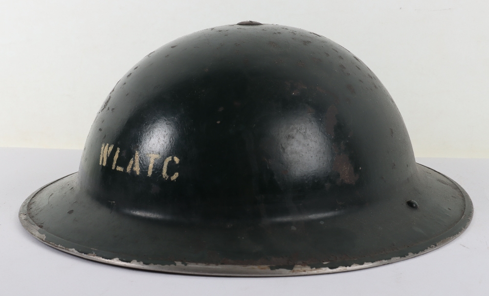 WW2 British Women’s Land Army Timber Corps Steel Helmet - Image 4 of 8