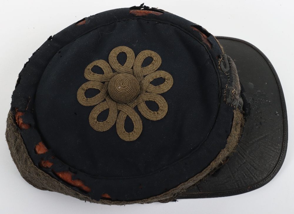 Victorian 17th (Leicestershire) Regiment of Foot Officers Forage Cap 1855-81 - Image 7 of 8