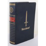 Rare Adolf Hitler 50 Years Anniversary Edition Mein Kampf,