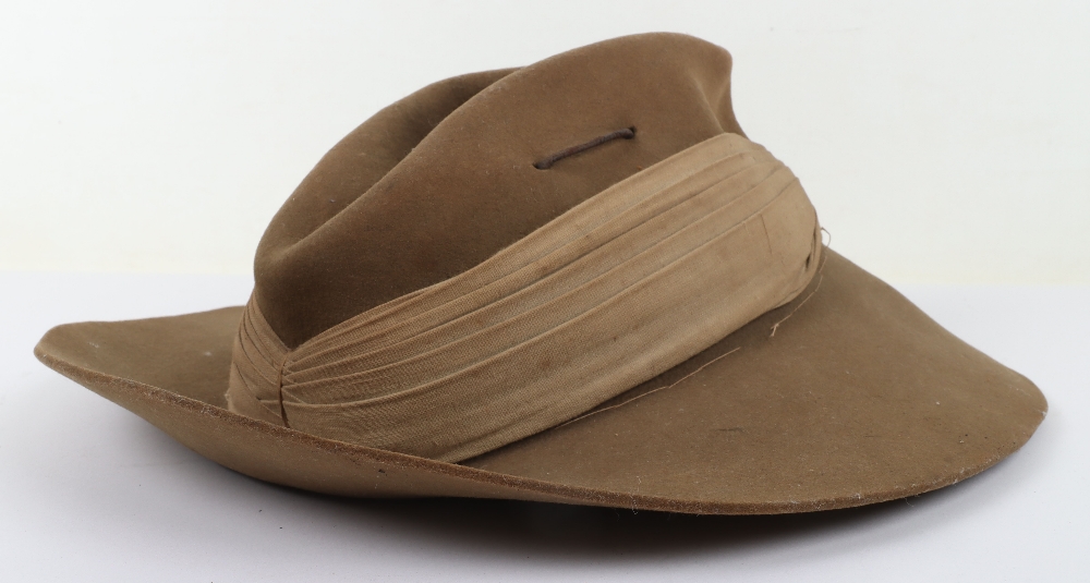 WW2 British Far East RAF Slouch Hat - Image 5 of 9