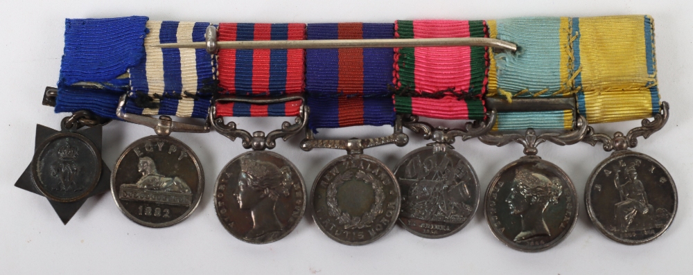 An Interesting Un-Attributed Victorian Miniature Medal Group of Seven - Image 2 of 3