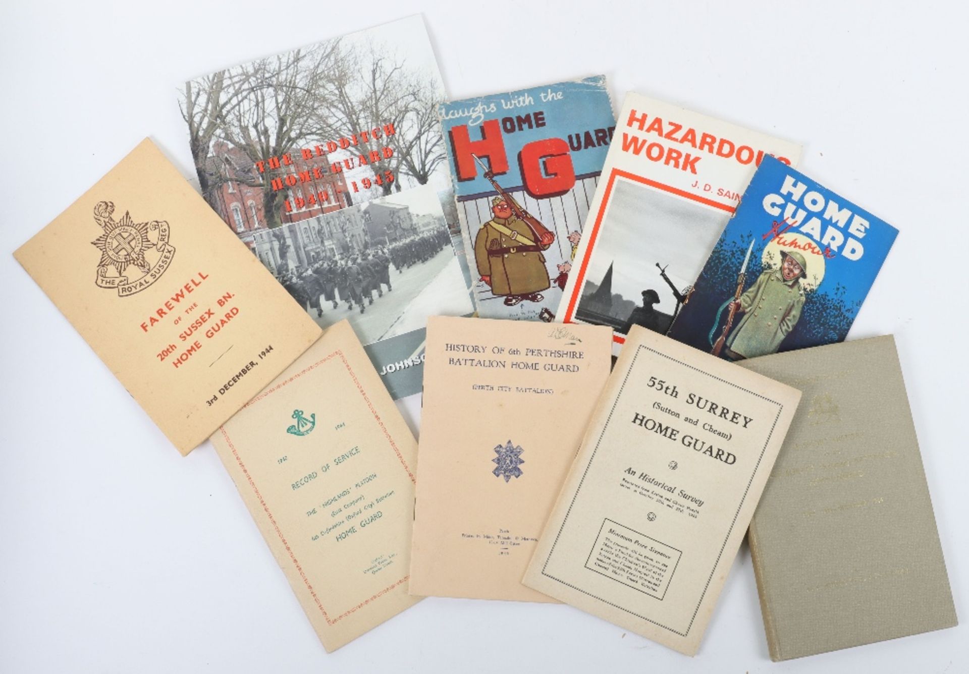 Large Collection of Original WW2 Home Guard Unit Histories - Image 4 of 12