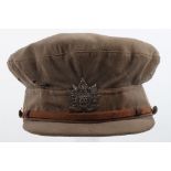 WW1 255th (Queens Own Rifles of Canada) Canadian Expeditionary Force Officers Trench Cap