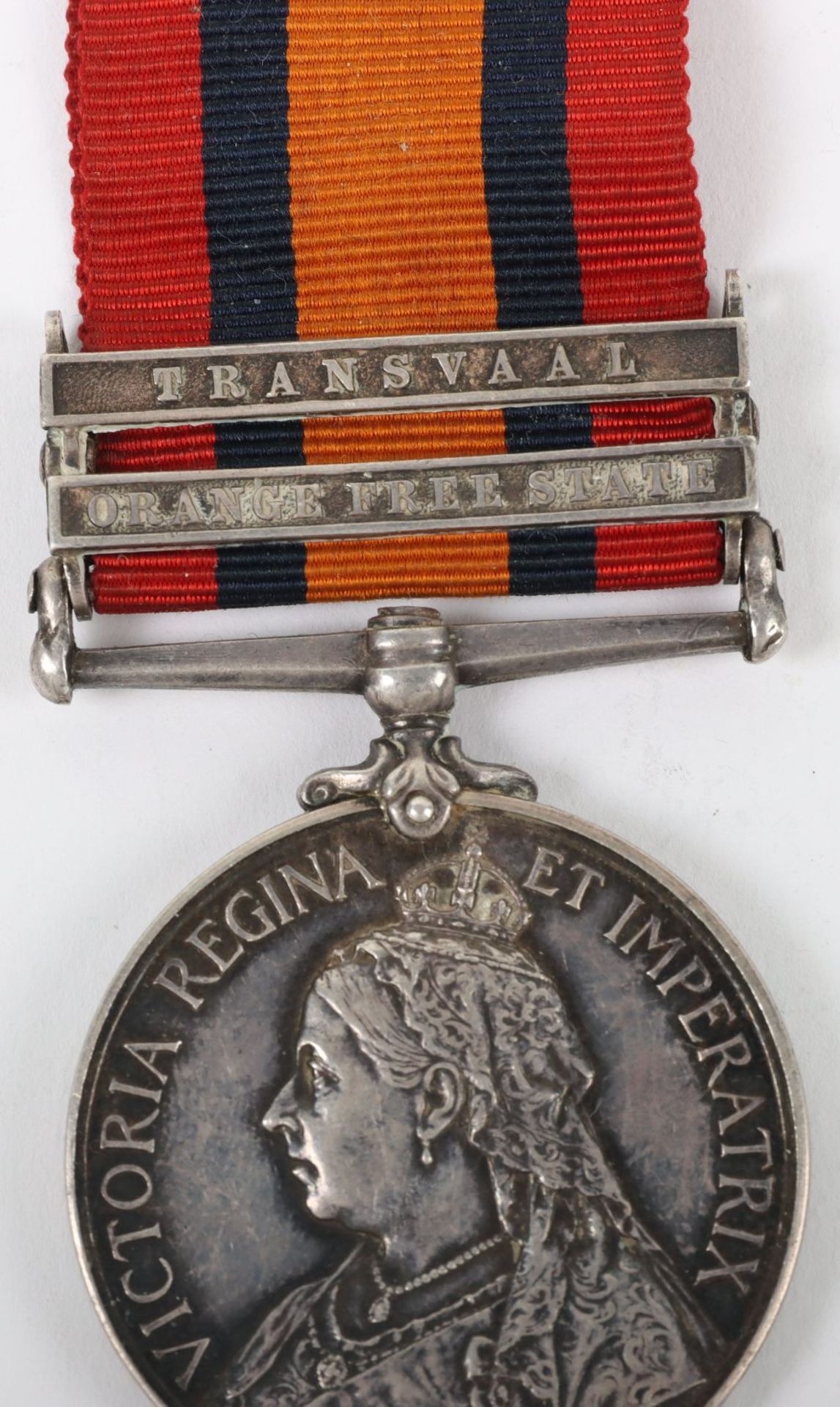 Boer War Queens South Africa Medal Kitchener’s Fighting Scouts, Wounded at Heilbron 1901 - Image 3 of 6