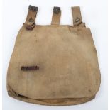 WW1 German Landsturm Infantry Battalion Marked Enlisted Ranks Bread Bag