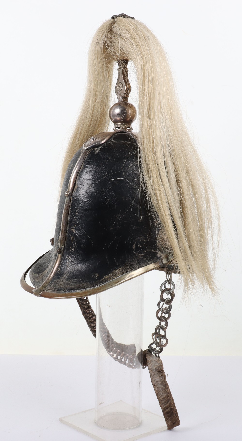 Victorian Prince Alberts Own Leicester Yeomanry Cavalry Helmet 1853-73 - Image 8 of 11